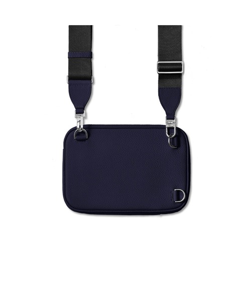 パオロ クロスボディバッグ シュリンクレザー（メッセンジャーバッグ