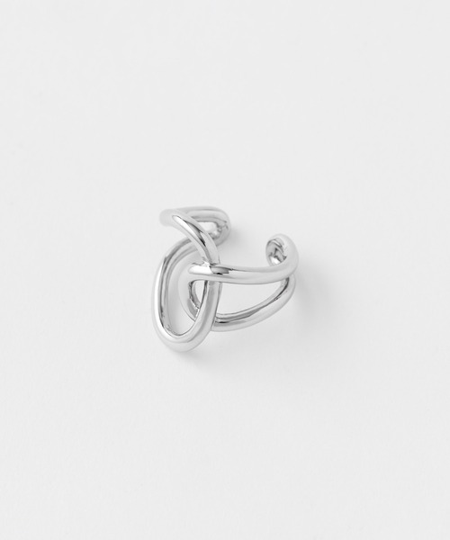 COLONY 2139（コロニートゥーワンスリーナイン）の「ジオメサークルクロスセットリング（リング・レディース・シルバー/ゴールド・FREE）」の3枚目の写真