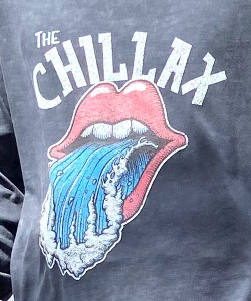 chillax(チラックス)の「CHILLAX/チラックス 長袖Tシャツ バンドTEE ヴィンテージ風 ロンT 234OO1LT120CL(Tシャツ/カットソー・メンズ・ブラック系その他/ブラック系その他3/ブラック系その他2/ブラック系その他4・L/XL/M)」の13枚目の写真