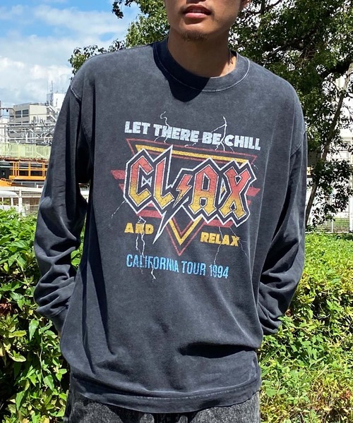 chillax(チラックス)の「CHILLAX/チラックス 長袖Tシャツ バンドTEE ヴィンテージ風 ロンT 234OO1LT120CL(Tシャツ/カットソー・メンズ・ブラック系その他/ブラック系その他3/ブラック系その他2/ブラック系その他4・L/XL/M)」の18枚目の写真