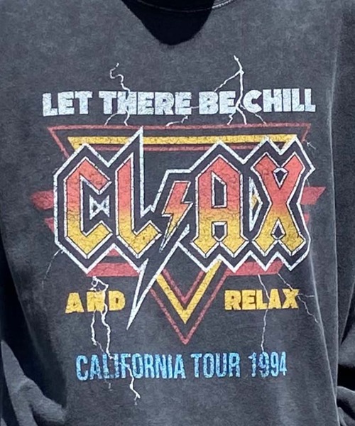 chillax(チラックス)の「CHILLAX/チラックス 長袖Tシャツ バンドTEE ヴィンテージ風 ロンT 234OO1LT120CL(Tシャツ/カットソー・メンズ・ブラック系その他/ブラック系その他3/ブラック系その他2/ブラック系その他4・L/XL/M)」の21枚目の写真