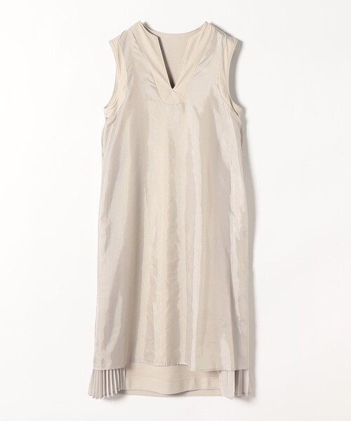 良品 SHIPS any: ジャージメルトン サイド プリーツ ワンピース SHIPS any（シップス エニィ）の「SHIPS any: ジャージメルトン