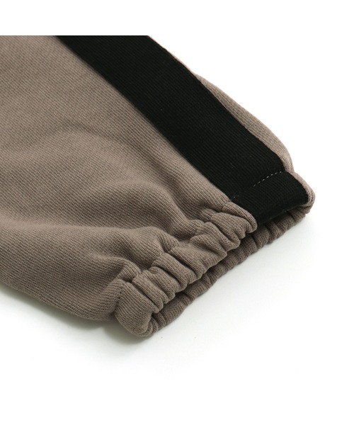 SISTER JENNI（SISTER JENNI）の「【コットン100％】そでラインハーフZIPワンピ（ワンピース・キッズ・ブラック/カーキ・130cm/150cm/140cm/160cm）」の9枚目の写真