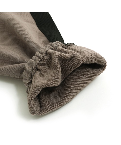 SISTER JENNI（SISTER JENNI）の「【コットン100％】そでラインハーフZIPワンピ（ワンピース・キッズ・ブラック/カーキ・130cm/150cm/140cm/160cm）」の10枚目の写真