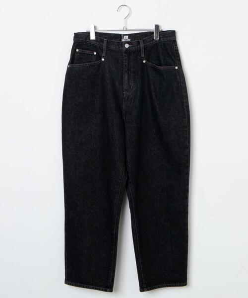 Manhattan Records(マンハッタン レコーズ)の「WEGO/【Manhattan Records】WIDE DENIMPANTS(デニムパンツ・メンズ・ライトインディゴブルー/ブラック・LARGE/MEDIUM)」の10枚目の写真