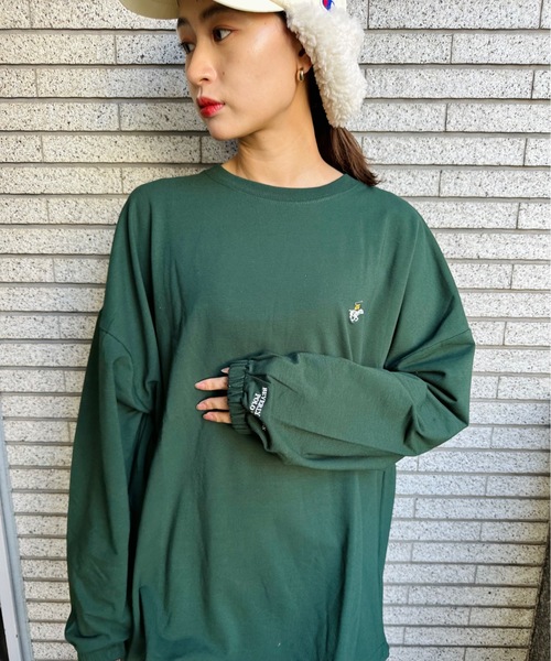 BEVERLY HILLS POLO CLUB(ビバリーヒルズポロクラブ)の「BEVERLY HILLS POLO CLUB/ビバリーヒルズポロクラブ / ミニ裏毛BIGスウェット(スウェット・レディース・ネイビー/ブラック/アイボリー/ブルー/オレンジ/グレー/グリーン/ブラウン・LARGE/X-LARGE/MEDIUM)」の5枚目の写真