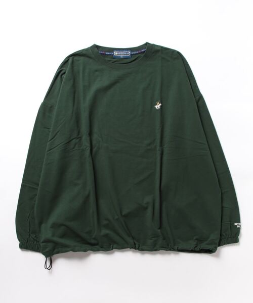 BEVERLY HILLS POLO CLUB(ビバリーヒルズポロクラブ)の「BEVERLY HILLS POLO CLUB/ビバリーヒルズポロクラブ / ミニ裏毛BIGスウェット(スウェット・レディース・ネイビー/ブラック/アイボリー/ブルー/オレンジ/グレー/グリーン/ブラウン・LARGE/X-LARGE/MEDIUM)」の14枚目の写真