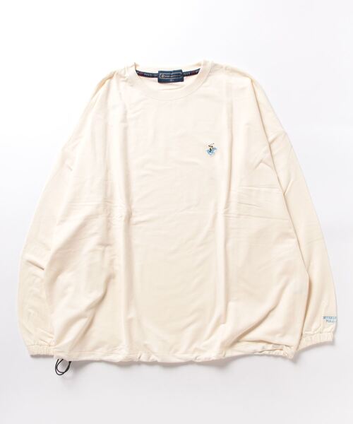 BEVERLY HILLS POLO CLUB(ビバリーヒルズポロクラブ)の「BEVERLY HILLS POLO CLUB/ビバリーヒルズポロクラブ / ミニ裏毛BIGスウェット(スウェット・レディース・ネイビー/ブラック/アイボリー/ブルー/オレンジ/グレー/グリーン/ブラウン・LARGE/X-LARGE/MEDIUM)」の17枚目の写真