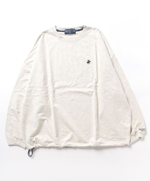 BEVERLY HILLS POLO CLUB(ビバリーヒルズポロクラブ)の「BEVERLY HILLS POLO CLUB/ビバリーヒルズポロクラブ / ミニ裏毛BIGスウェット(スウェット・レディース・ネイビー/ブラック/アイボリー/ブルー/オレンジ/グレー/グリーン/ブラウン・LARGE/X-LARGE/MEDIUM)」の18枚目の写真