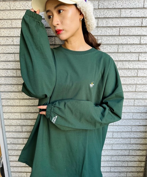 BEVERLY HILLS POLO CLUB(ビバリーヒルズポロクラブ)の「BEVERLY HILLS POLO CLUB/ビバリーヒルズポロクラブ / ミニ裏毛BIGスウェット(スウェット・レディース・ネイビー/ブラック/アイボリー/ブルー/オレンジ/グレー/グリーン/ブラウン・LARGE/X-LARGE/MEDIUM)」の11枚目の写真