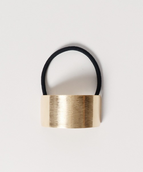 ROOPTOKYO（ループトウキョウ）の「メタル ヘアカフ ポニーフック ゴールド（ヘアゴム・レディース・ゴールド・ONE SIZE）」の4枚目の写真