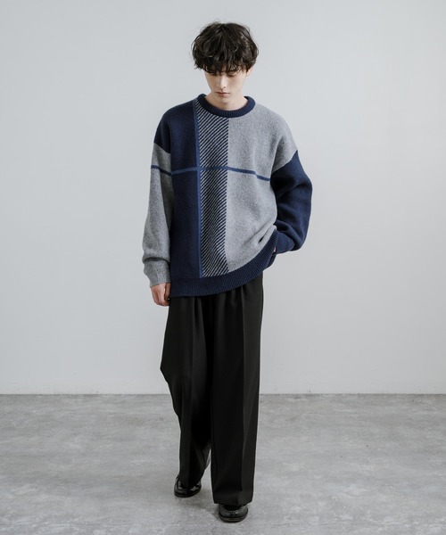 Rocky Monroe（ロッキーモンロー）の「オーバーサイズクロスチェック柄