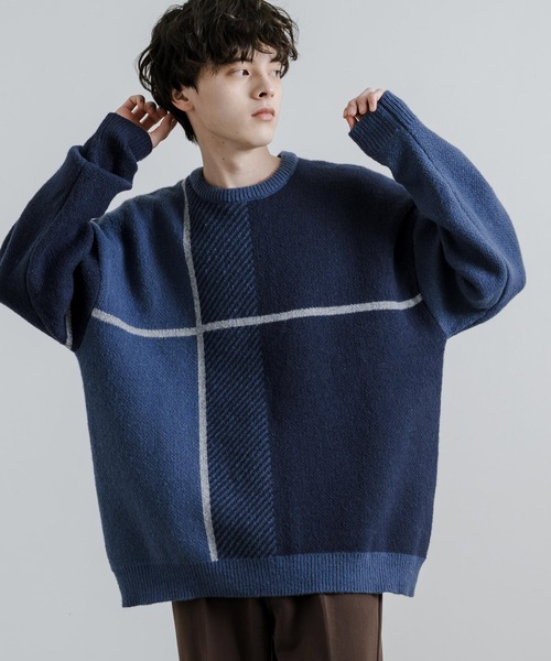 Rocky Monroe（ロッキーモンロー）の「オーバーサイズクロスチェック柄