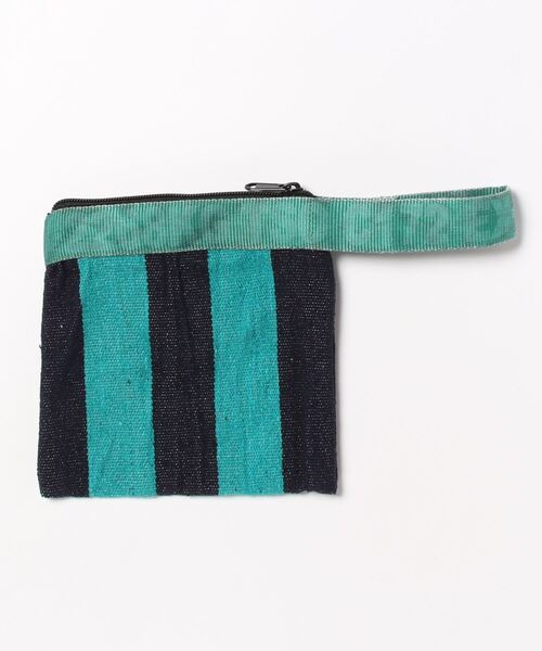 PUEBCO(プエブコ)の「RUG POUCH(ハンドバッグ・メンズ・ターコイズブルー系/マスタード/グリーン系その他・ONE SIZE)」の8枚目の写真