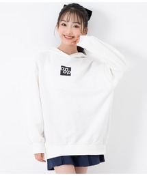 ANAP GｉRL（アナップガール）の「【R+S】anapボックスロゴ裏毛スウェットパーカー【キッズお揃い】 【親子お揃い】（パーカー・キッズ）」