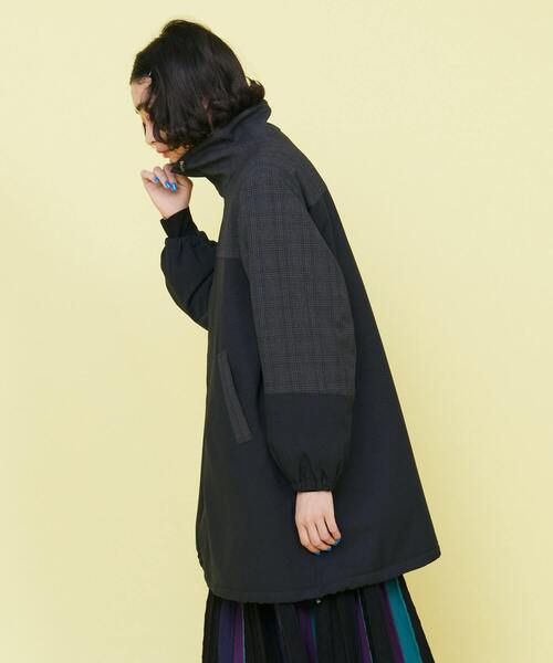 FRAPBOIS（フラボア）の「グレリー コート（その他アウター・レディース・グレー/ネイビー・1/2）」の3枚目の写真