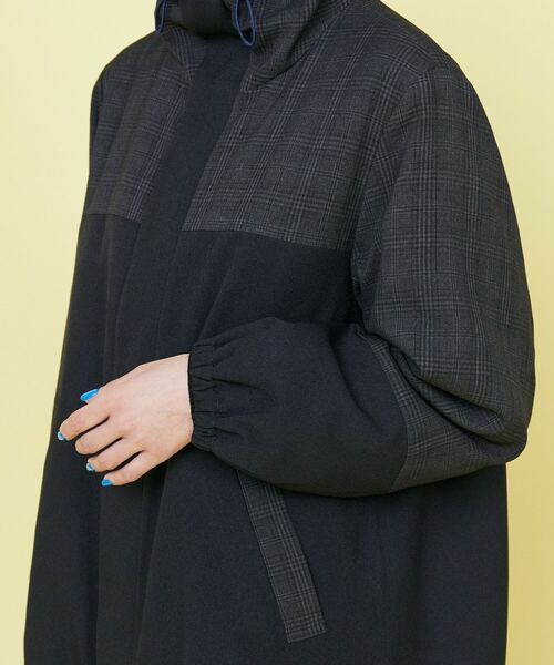 FRAPBOIS（フラボア）の「グレリー コート（その他アウター・レディース・グレー/ネイビー・1/2）」の9枚目の写真