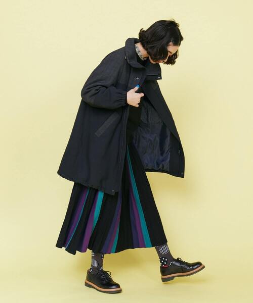 FRAPBOIS（フラボア）の「グレリー コート（その他アウター・レディース・グレー/ネイビー・1/2）」の15枚目の写真