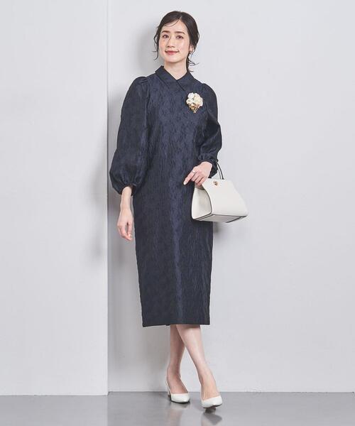 tnc（ティンク）の「【WEB限定】＜tnc＞コサージュ（ブローチ/コサージュ・レディース・オフホワイト/ネイビー/ケリー/グレー・FREE）」の9枚目の写真