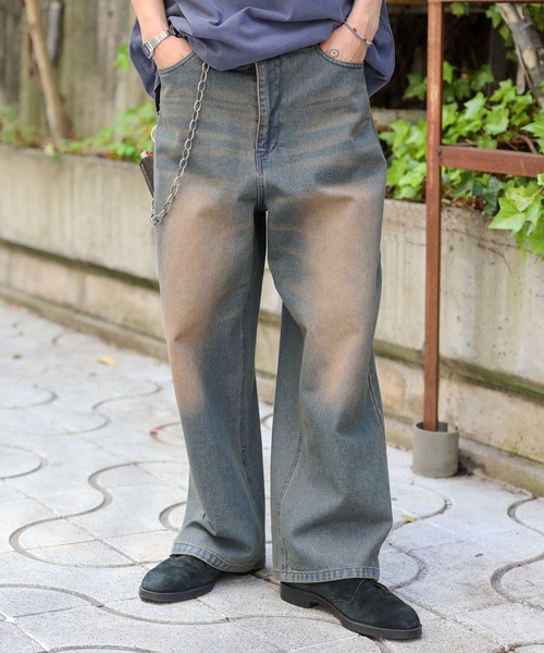 SENEE ルーズビンテージライクデニム Sサイズ 新品タグ付き SENEE（セニー）の「loose vintage like denim（ルーズ