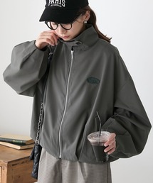 BONLECILL | オーバルロゴ刺繍コクーンブルゾン(ブルゾン)