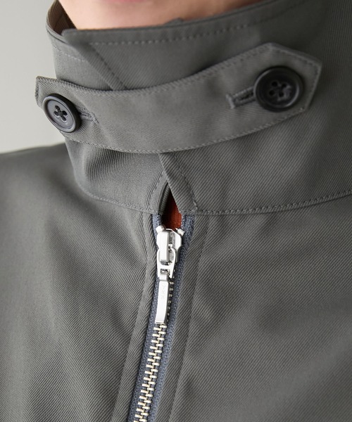 BONLECILL（ボンルシール）の「オーバルロゴ刺繍コクーンブルゾン（ブルゾン・レディース・アイボリー/ブラック/チャコールグレー/ベージュ・FREE）」の6枚目の写真