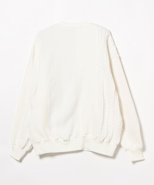 BEAMS（ビームス）の「BEAMS / 3パターン スイッチング クルーネック スウェット（スウェット・メンズ・ネイビー/オフホワイト/ブラック・M/XL/L/S）」の10枚目の写真