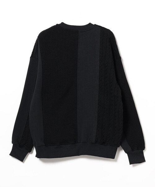 BEAMS（ビームス）の「BEAMS / 3パターン スイッチング クルーネック スウェット（スウェット・メンズ・ネイビー/オフホワイト/ブラック・M/XL/L/S）」の13枚目の写真