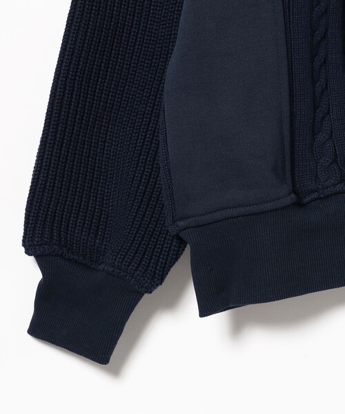 BEAMS（ビームス）の「BEAMS / 3パターン スイッチング クルーネック スウェット（スウェット・メンズ・ネイビー/オフホワイト/ブラック・M/XL/L/S）」の17枚目の写真