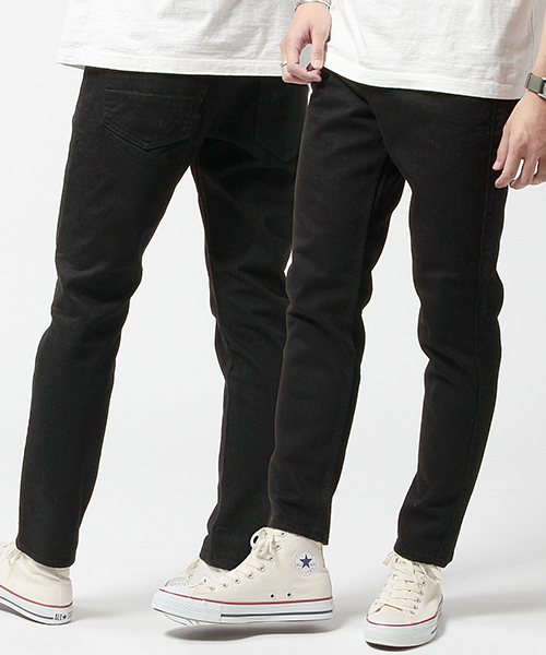 BEAMS(ビームス)の「BEAMS / NEW サルエルスキニー デニムパンツ (デニムパンツ・メンズ・ブラック/グレー/インディゴブルー・SMALL/MEDIUM/LARGE/X-LARGE)」の2枚目の写真