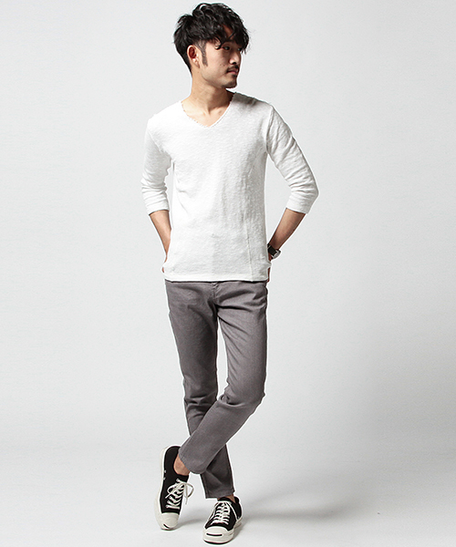 BEAMS(ビームス)の「BEAMS / NEW サルエルスキニー デニムパンツ (デニムパンツ・メンズ・ブラック/グレー/インディゴブルー・SMALL/MEDIUM/LARGE/X-LARGE)」の19枚目の写真