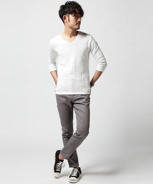 BEAMS(ビームス)の「BEAMS / NEW サルエルスキニー デニムパンツ (デニムパンツ・メンズ・ブラック/グレー/インディゴブルー・SMALL/MEDIUM/LARGE/X-LARGE)」の7枚目の写真