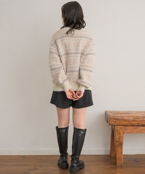 RETRO GIRL（レトロガール）の「フラップポケットSPT（その他パンツ・レディース・ライトベージュ/アイボリー/ダークグレー・FREE）」の14枚目の写真