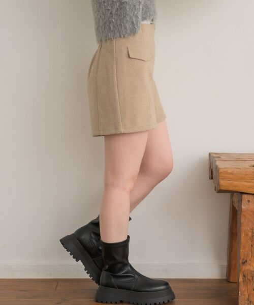 RETRO GIRL（レトロガール）の「フラップポケットSPT（その他パンツ・レディース・ライトベージュ/アイボリー/ダークグレー・FREE）」の12枚目の写真