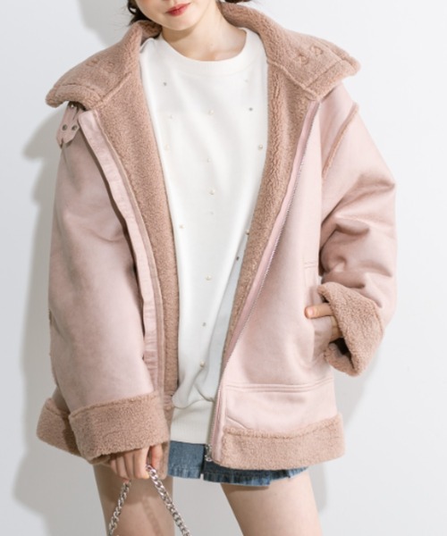 OLIVE des OLIVE(オリーブデオリーブ)の「袖チュール重ねスウェット 1032060320(スウェット・レディース・チャコールグレー/オフホワイト/ブラック・FREE)」の11枚目の写真