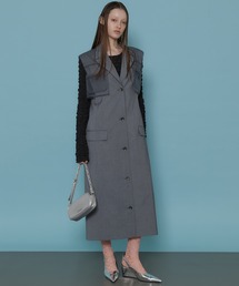 MAISON SPECIAL | Tailored Gilet One-piece Dress/テーラードジレワンピース【MAISON SPECIAL/メゾンスペシャル】(ワンピース)