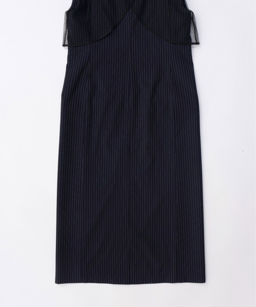 MAISON SPECIAL（メゾンスペシャル）の「Tailored Gilet One-piece Dress/テーラードジレワンピース【MAISON SPECIAL/メゾンスペシャル】（ワンピース・レディース・ネイビー/グレー・FREE）」の13枚目の写真