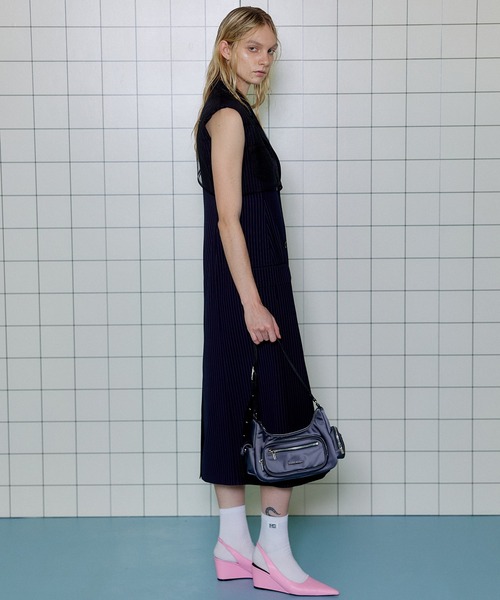 MAISON SPECIAL（メゾンスペシャル）の「Tailored Gilet One-piece Dress/テーラードジレワンピース【MAISON SPECIAL/メゾンスペシャル】（ワンピース・レディース・ネイビー/グレー・FREE）」の3枚目の写真