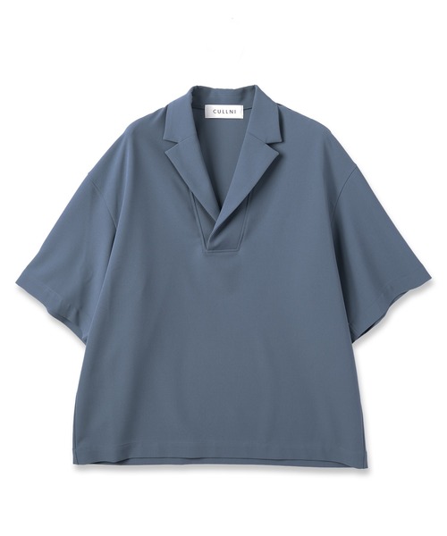 CULLNI（クルニ）の「24-SS-039 / Stretch Twill Tailored Pullover（T