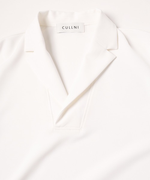 CULLNI（クルニ）の「24-SS-039 / Stretch Twill Tailored Pullover（T