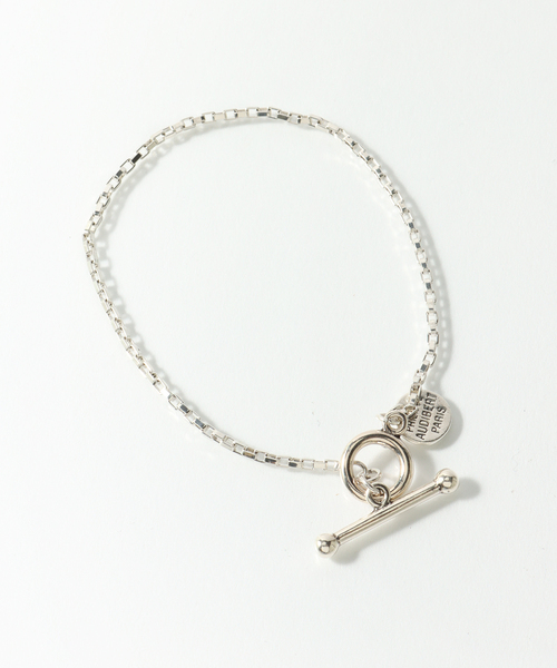 PHILIPPE AUDIBERT(フィリップ オーディベール)の「【PHILIPPE AUDIBERT / フィリップ オーディベール】 Bracelet Olie(ブレスレット・メンズ・シルバー・FREE)」の2枚目の写真