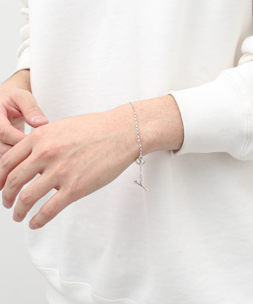 PHILIPPE AUDIBERT(フィリップ オーディベール)の「【PHILIPPE AUDIBERT / フィリップ オーディベール】 Bracelet Olie(ブレスレット・メンズ・シルバー・FREE)」の8枚目の写真