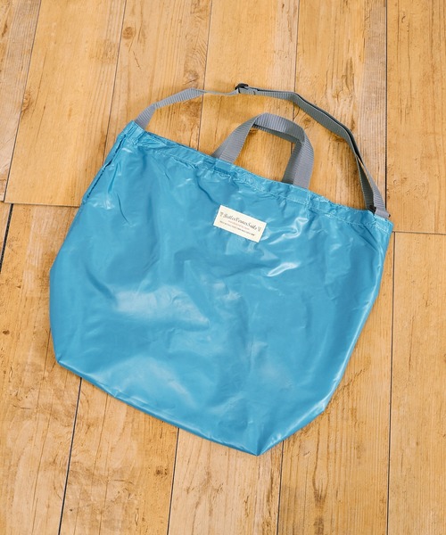 Butler Verner Sails(バトラーヴァーナーセイルス)の「Butler Verner Sails バトラーバーナーセイルズ / リップナイロンポケッタブルトートバッグ ショルダーバッグ / JA-2043-33(トートバッグ・メンズ・ダークグリーン/ブルーグレー/チャコール・FREE)」の18枚目の写真