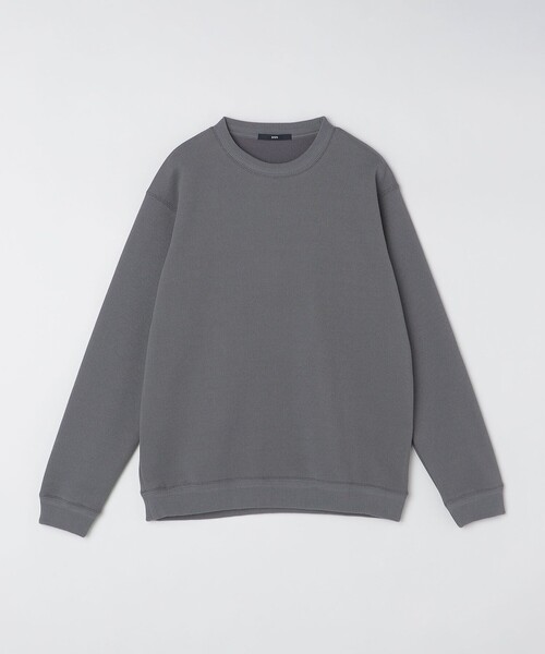 SHIPS(シップス)の「SHIPS: カット ジャカード バーズアイ クルーネック 長袖 Tシャツ(Tシャツ/カットソー・メンズ・ネイビー/ベージュ/グレー・LARGE/MEDIUM/SMALL)」の19枚目の写真