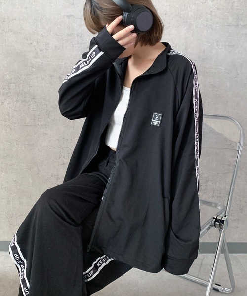 RKUジャージ セール】【セットアップ】ラインロゴ スウェットジャージパンツ