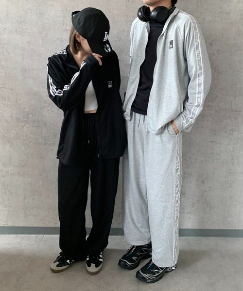 セール】【お気に入り数2万人突破!】【セットアップ】ラインロゴ