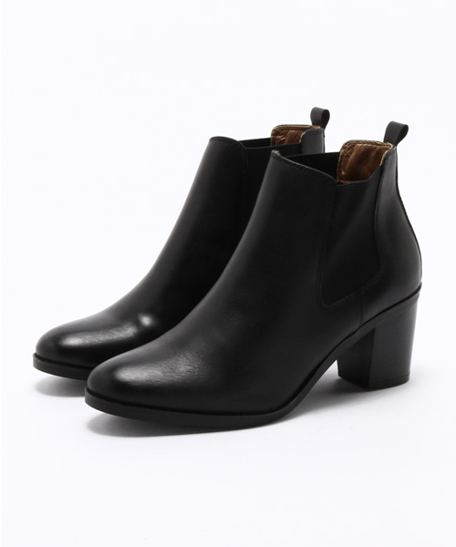 BEAMS LIGHTS Women's（ビームスライツ ウィメンズ）の「BEAMS LIGHTS / サイドゴアショートブーツ（ブーツ・レディース・ブラック/ネイビー/ブラウン系その他・37/39/38/36）」の2枚目の写真