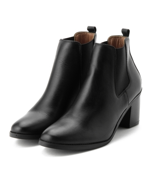 BEAMS LIGHTS Women's（ビームスライツ ウィメンズ）の「BEAMS LIGHTS / サイドゴアショートブーツ（ブーツ・レディース・ブラック/ネイビー/ブラウン系その他・37/39/38/36）」の5枚目の写真