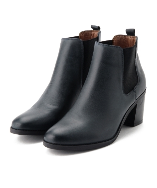 BEAMS LIGHTS Women's（ビームスライツ ウィメンズ）の「BEAMS LIGHTS / サイドゴアショートブーツ（ブーツ・レディース・ブラック/ネイビー/ブラウン系その他・37/39/38/36）」の6枚目の写真