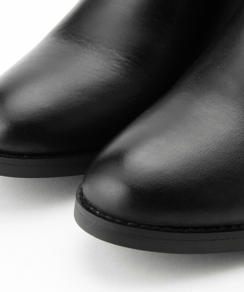 BEAMS LIGHTS Women's（ビームスライツ ウィメンズ）の「BEAMS LIGHTS / サイドゴアショートブーツ（ブーツ・レディース・ブラック/ネイビー/ブラウン系その他・37/39/38/36）」の7枚目の写真